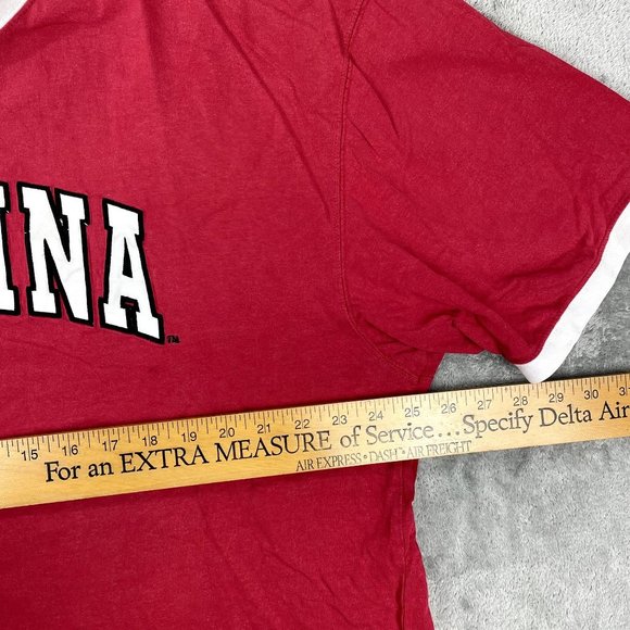 Colosseum Athletics CAROLINA Stitched Men's Casual Red Short Sleeve T-Shirt XXL - Picture 8 of 8